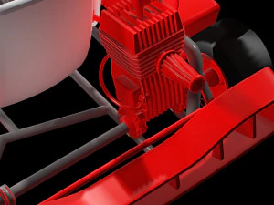 CAR 3D MODEL CAR - OBJ - FBX - 3D PRINTING - 3D PROJECT - CAR F1 AUTO CAR 3D Model