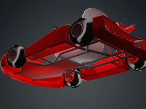 CAR 3D MODEL CAR - OBJ - FBX - 3D PRINTING - 3D PROJECT - CAR F1 AUTO CAR 3D Model
