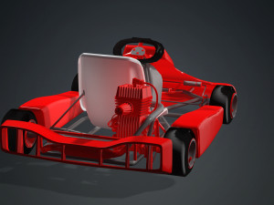CAR 3D MODEL CAR - OBJ - FBX - 3D PRINTING - 3D PROJECT - CAR F1 AUTO CAR Model 3D