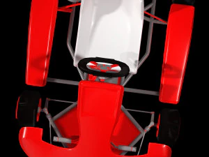 CAR 3D MODEL CAR - OBJ - FBX - 3D PRINTING - 3D PROJECT - CAR F1 AUTO CAR 3D Model