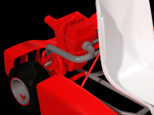 CAR 3D MODEL CAR - OBJ - FBX - 3D PRINTING - 3D PROJECT - CAR F1 AUTO CAR Model 3D