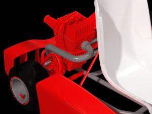 CAR 3D MODEL CAR - OBJ - FBX - 3D PRINTING - 3D PROJECT - CAR F1 AUTO CAR 3D Model