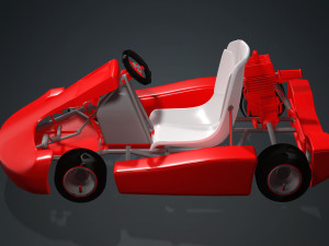 CAR 3D MODEL CAR - OBJ - FBX - 3D PRINTING - 3D PROJECT - CAR F1 AUTO CAR Model 3D
