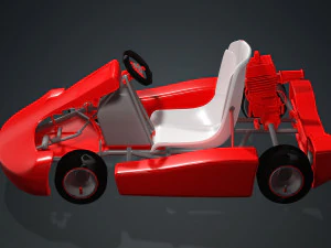 CAR 3D MODEL CAR - OBJ - FBX - 3D PRINTING - 3D PROJECT - CAR F1 AUTO CAR 3D Model