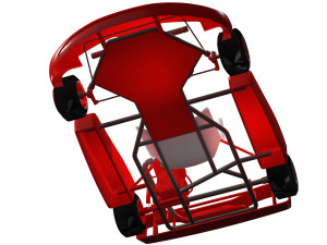 CAR 3D MODEL CAR - OBJ - FBX - 3D PRINTING - 3D PROJECT - CAR F1 AUTO CAR Model 3D