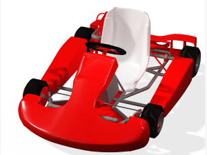 CAR 3D MODEL CAR - OBJ - FBX - 3D PRINTING - 3D PROJECT - CAR F1 AUTO CAR Model 3D