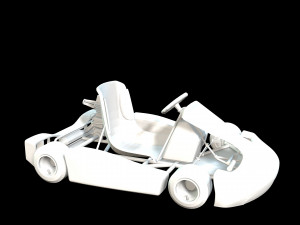 CAR 3D MODEL CAR - OBJ - FBX - 3D PRINTING - 3D PROJECT - CAR F1 AUTO CAR Model 3D