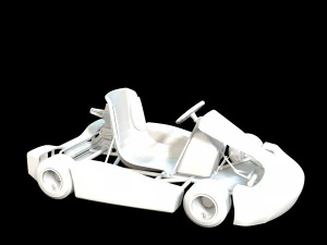 CAR 3D MODEL CAR - OBJ - FBX - 3D PRINTING - 3D PROJECT - CAR F1 AUTO CAR 3D Model