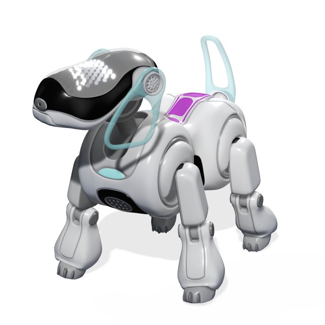DOG SCIFI 3D MODEL - OBJ - FBX - 3D PRINTING - 3D PROJECT - SCIFI DOG 3Dモデル .c4d .max .obj .3ds .fbx .stl .blend 