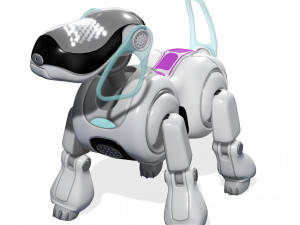 DOG SCIFI 3D MODEL - OBJ - FBX - 3D PRINTING - 3D PROJECT - SCIFI DOG 3D Model