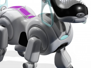 DOG SCIFI 3D MODEL - OBJ - FBX - 3D PRINTING - 3D PROJECT - SCIFI DOG 3Dモデル