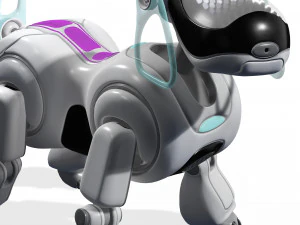 DOG SCIFI 3D MODEL - OBJ - FBX - 3D PRINTING - 3D PROJECT - SCIFI DOG 3D Model