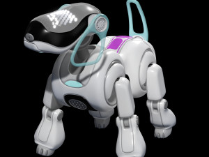 DOG SCIFI 3D MODEL - OBJ - FBX - 3D PRINTING - 3D PROJECT - SCIFI DOG 3Dモデル