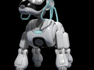 DOG SCIFI 3D MODEL - OBJ - FBX - 3D PRINTING - 3D PROJECT - SCIFI DOG 3Dモデル