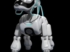 DOG SCIFI 3D MODEL - OBJ - FBX - 3D PRINTING - 3D PROJECT - SCIFI DOG 3D Model