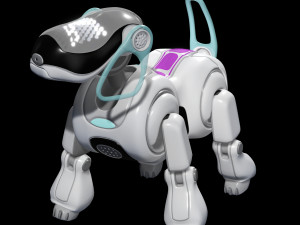 DOG SCIFI 3D MODEL - OBJ - FBX - 3D PRINTING - 3D PROJECT - SCIFI DOG 3Dモデル
