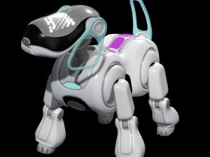 DOG SCIFI 3D MODEL - OBJ - FBX - 3D PRINTING - 3D PROJECT - SCIFI DOG 3D Model