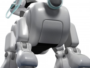 DOG SCIFI 3D MODEL - OBJ - FBX - 3D PRINTING - 3D PROJECT - SCIFI DOG 3Dモデル