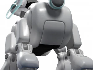 DOG SCIFI 3D MODEL - OBJ - FBX - 3D PRINTING - 3D PROJECT - SCIFI DOG 3D Model