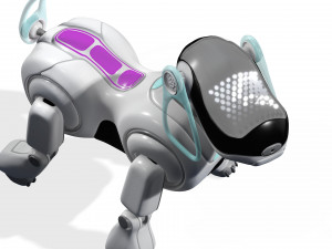 DOG SCIFI 3D MODEL - OBJ - FBX - 3D PRINTING - 3D PROJECT - SCIFI DOG 3Dモデル