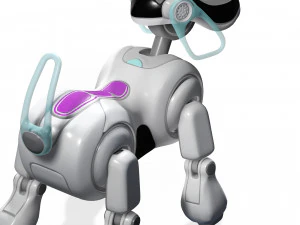 DOG SCIFI 3D MODEL - OBJ - FBX - 3D PRINTING - 3D PROJECT - SCIFI DOG 3D Model