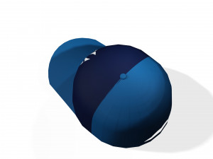CAP 3D MODEL - OBJ - FBX - 3D PRINTING - 3D PROJECT - GAME READY 3D Model