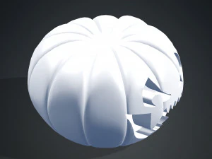 PUMPKIN FOR HALLOWEEN 3D MODEL - OBJ - FBX - 3D PRINTING - HALLOWEEN - PUMPKIN 3D Model