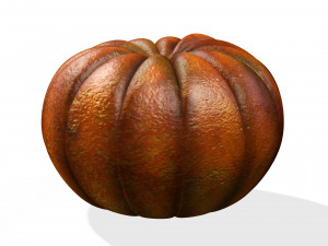 PUMPKIN FOR HALLOWEEN 3D MODEL - OBJ - FBX - 3D PRINTING - HALLOWEEN - PUMPKIN Modelo 3D
