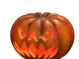 PUMPKIN FOR HALLOWEEN 3D MODEL - OBJ - FBX - 3D PRINTING - 3D PROJECT - GAME READY - PUMPKIN 3D 모델