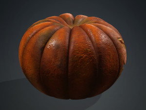 PUMPKIN FOR HALLOWEEN 3D MODEL - OBJ - FBX - 3D PRINTING - 3D PROJECT - GAME READY - PUMPKIN 3D 모델