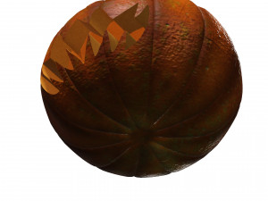PUMPKIN FOR HALLOWEEN 3D MODEL - OBJ - FBX - 3D PRINTING - 3D PROJECT - GAME READY - PUMPKIN 3D 모델