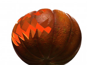 PUMPKIN FOR HALLOWEEN 3D MODEL - OBJ - FBX - 3D PRINTING - 3D PROJECT - GAME READY - PUMPKIN 3D 모델