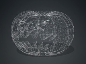PUMPKIN FOR HALLOWEEN 3D MODEL - OBJ - FBX - 3D PRINTING - 3D PROJECT - GAME READY - PUMPKIN 3D 모델