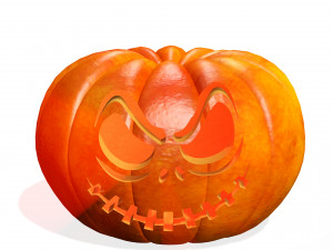 Get PUMPKIN FOR HALLOWEEN 3D MODEL - OBJ - FBX - 3D PRINTING - 3D PROJECT - PUMPKIN HALLOWEEN Modelo 3D