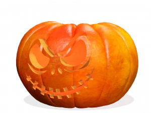 Obter AB&Oacute;BORA PARA O HALLOWEEN MODELO 3D - OBJ - FBX - IMPRESS&Atilde;O 3D - PROJETO 3D - AB&Oacute;BORA HALLOWEEN Modelo 3D