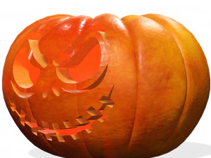 Obter AB&Oacute;BORA PARA O HALLOWEEN MODELO 3D - OBJ - FBX - IMPRESS&Atilde;O 3D - PROJETO 3D - AB&Oacute;BORA HALLOWEEN Modelo 3D