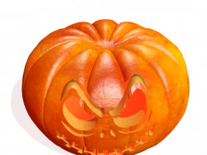 Obter AB&Oacute;BORA PARA O HALLOWEEN MODELO 3D - OBJ - FBX - IMPRESS&Atilde;O 3D - PROJETO 3D - AB&Oacute;BORA HALLOWEEN Modelo 3D