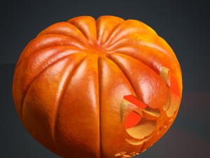 Get PUMPKIN FOR HALLOWEEN 3D MODEL - OBJ - FBX - 3D PRINTING - 3D PROJECT - PUMPKIN HALLOWEEN 3D 모델