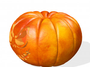 Get PUMPKIN FOR HALLOWEEN 3D MODEL - OBJ - FBX - 3D PRINTING - 3D PROJECT - PUMPKIN HALLOWEEN 3D 모델