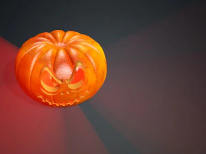 Obter AB&Oacute;BORA PARA O HALLOWEEN MODELO 3D - OBJ - FBX - IMPRESS&Atilde;O 3D - PROJETO 3D - AB&Oacute;BORA HALLOWEEN Modelo 3D