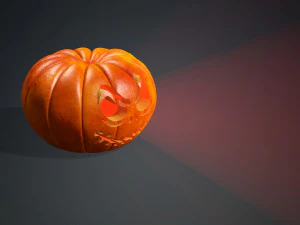 Obter AB&Oacute;BORA PARA O HALLOWEEN MODELO 3D - OBJ - FBX - IMPRESS&Atilde;O 3D - PROJETO 3D - AB&Oacute;BORA HALLOWEEN Modelo 3D