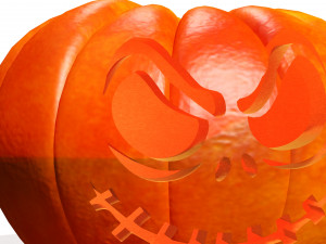 Get PUMPKIN FOR HALLOWEEN 3D MODEL - OBJ - FBX - 3D PRINTING - 3D PROJECT - PUMPKIN HALLOWEEN 3D 모델