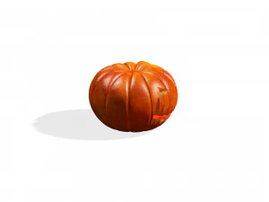 PUMPKIN HALLOWEEN 3D MODEL PUMPKIN FOR - OBJ - FBX - 3D PRINTING - 3D PROJECT - GAME READY HALLOWEEN 3D Model