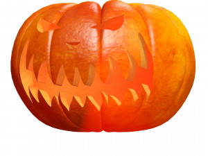 PUMPKIN HALLOWEEN 3D MODEL PUMPKIN FOR - OBJ - FBX - 3D PRINTING - 3D PROJECT - GAME READY HALLOWEEN 3D Модель