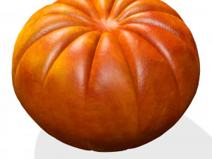 PUMPKIN HALLOWEEN 3D MODEL PUMPKIN FOR - OBJ - FBX - 3D PRINTING - 3D PROJECT - GAME READY HALLOWEEN 3D Model