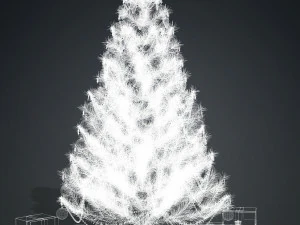 CHRISMAS TREE 3D MODEL - OBJ - FBX - 3D PRINTING - 3D PROJECT - GAME READY 3D Model