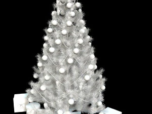 CHRISMAS TREE 3D MODEL - OBJ - FBX - 3D PRINTING - 3D PROJECT - GAME READY 3D Model