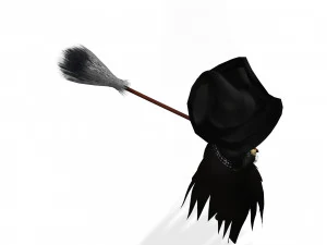 THE HALLOWEEN WITCH 3D MODEL - OBJ - FBX - 3D PRINTING - 3D PROJECT - GAME READY 3D Model