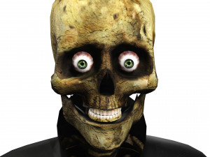 THE DEATH HALLOWEEN 3D MODEL - OBJ - FBX - 3D PRINTING - 3D PROJECT - GAME READY 3D Model
