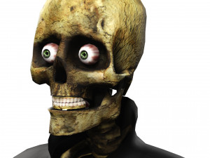 THE DEATH HALLOWEEN 3D MODEL - OBJ - FBX - 3D PRINTING - 3D PROJECT - GAME READY 3D Model